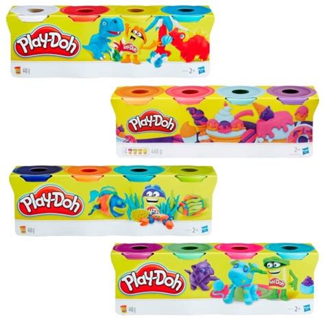 Play Doh Classic Colours 4 Pack Tesco Groceries