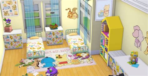 Complete Toddler Bedroom Set for The Sims 4 – @midnitehearts on Tumblr