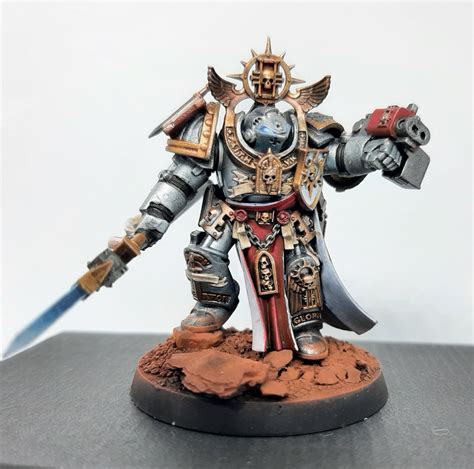 Warhammer Grey Knight Grand Master Converted And Painted Etsy