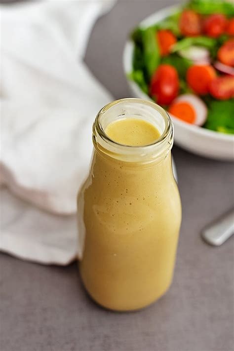 Easy Honey Mustard Dressing Made In Only 2 Minute Bites Of Wellness