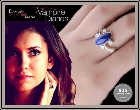 Elena Gilbert Tvd Daylight Ring The Vampire Diaries Ring Etsy