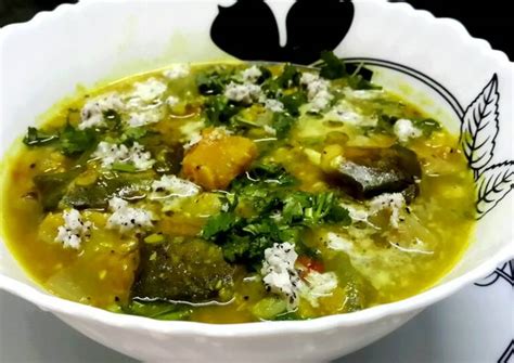 Dalma (traditional lentils and vegetables curry from Orissa) Recipe by ...