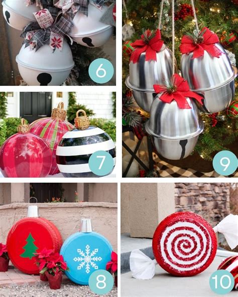 Diy Outdoor Christmas Decorations 100 Best Cheap And Easy Ideas For