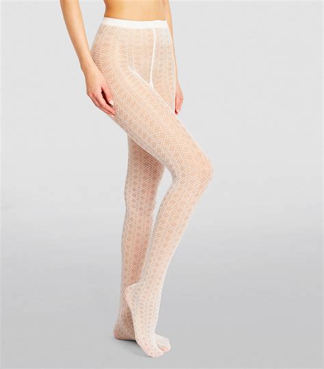 Womens Wolford Nude X Simkhai Semi Sheer Monogram Tights Harrods Uk