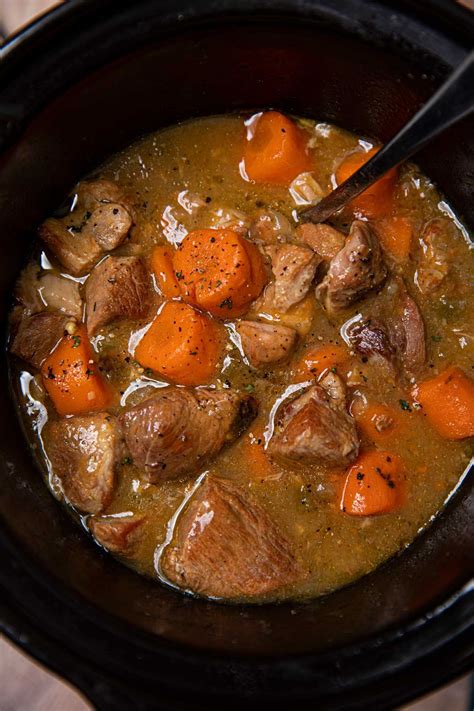 Bring The Comfort Of Pork Stew To Your Crockpot Slow Cooker Recipes