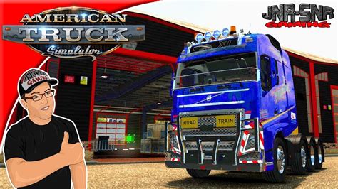 American Truck Simulator Volvo Fh16 By Rta Mods Heavy Haul Youtube