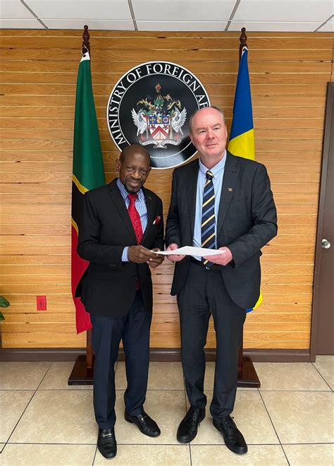 Swedish Ambassador Pays Courtesy Call On The Rt Honourable Dr Denzil