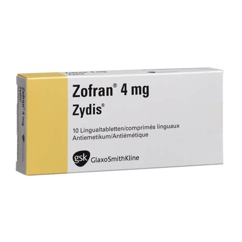 Zofran Zydis Schmelztabl 4 Mg Blist 10 Stk Online Bestellen