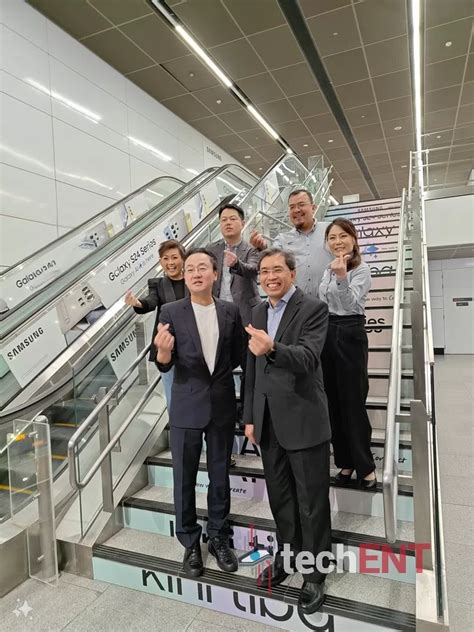 Samsung Takes Over Tun Razak Exchange MRT Station In Malaysia TechENT