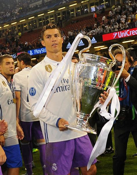 Cristiano Ronaldo Champions League Trophy | Football Quotes For Life