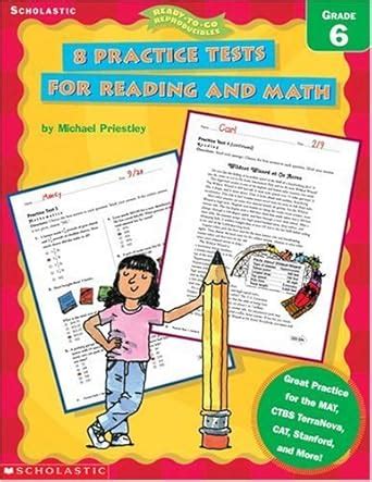 Practice Tests For Reading And Math Grade Priestley Michael