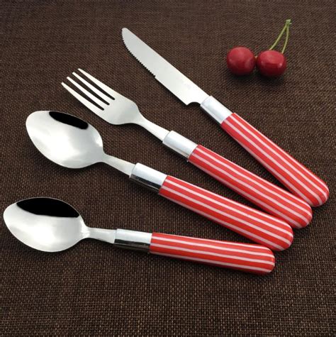 Colored plastic handle tableware cutlery – Cutlery Manufacturers, Stainless Steel, Wooden ...