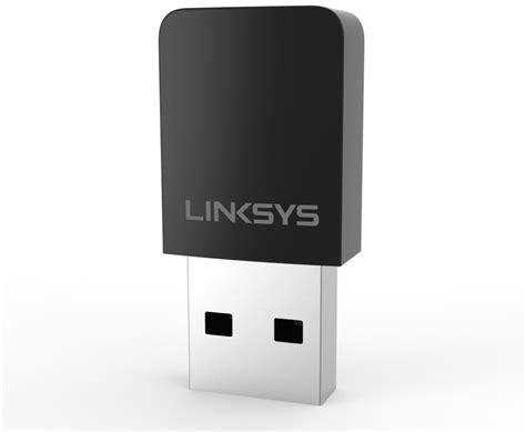 Linksys WUSB6100M Max Stream AC600 Dual Band WiFi 5 Micro USB Adapter