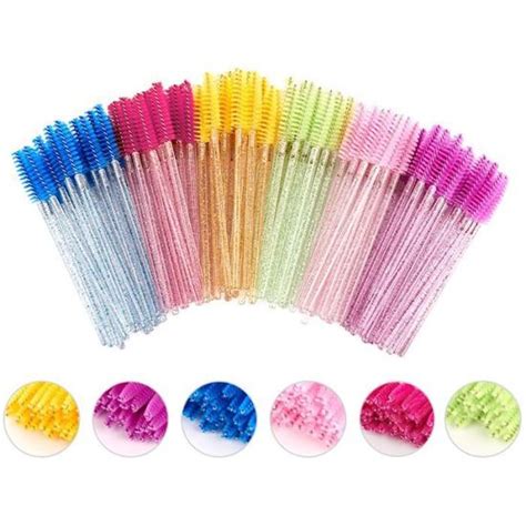 Brosses Cils Jetables Baguettes De Mascara Bobine D Applicateur