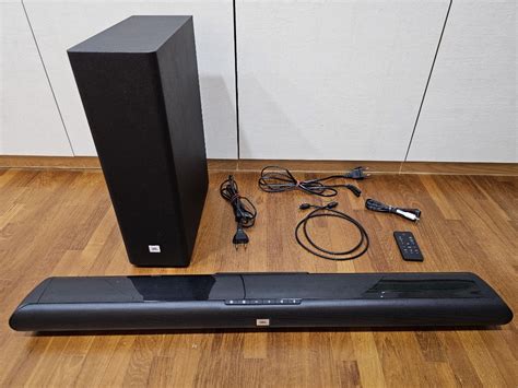 JBL Cinema SB150 2 1 Soundbar With Wireless Subwoofer Audio Soundbars