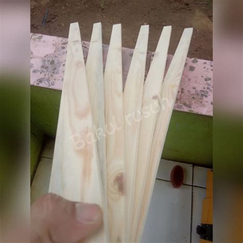 Jual Lis Reng Kayu Jati Belanda Wall Panel Halus Ampelas Lebar X Cm