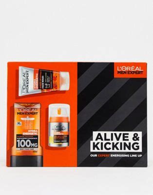 L Oreal Men Expert Alive And Kicking Gift Set Spar Asos