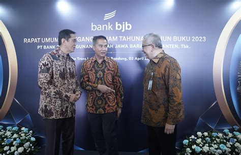 Rupst Bank Bjb Sepakat Tebar Dividen Rp1 Triliun 5827 Persen Dari