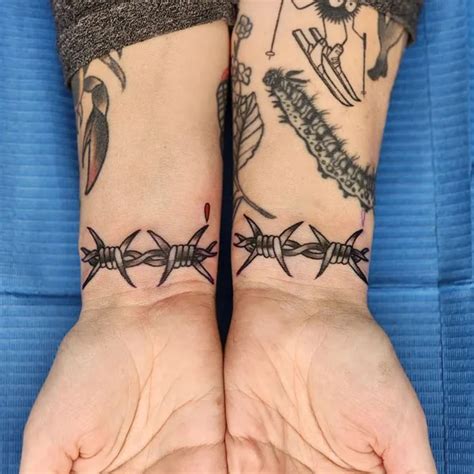 95 Captivating Barbed Wire Tattoos That Wont Fail To Impress You