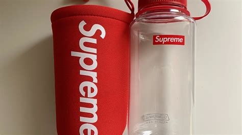 Supreme Red Nalgene Water Bottle Youtube