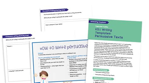 Ks1 Writing Templates Persuasive Writing Plazoom