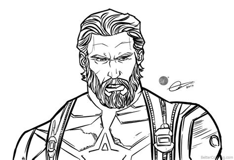 Avengers Infinity War Coloring Pages by ArtAlen333 - Free Printable ...