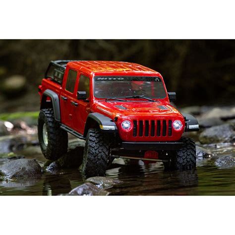 מכונית Axial Scx10 Iii Jeep Jt Gladiator 110 אדומה להנחה חפשו בגוגל