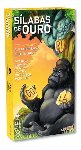 Ouro Separar Silabas - Idea 2 Jogo Educativo Sílabas De Ouro | Frete grátis