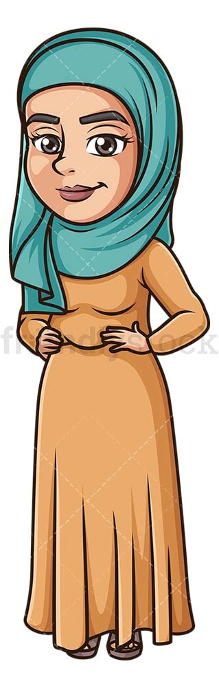 Muslim People Clipart Drawings