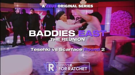 Baddies East Tesehki Vs Scarface Round 2 Music Youtube