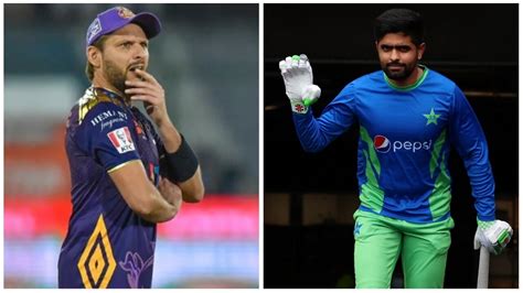 Pakistans Shahid Afridi Wants Babar Azam To Relinquish Captaincy After