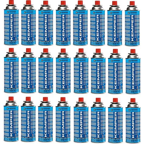 24 Cartouches Gaz Butane KEMPER Pour Petit Fourneau Camping Bouteille