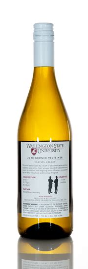 Wsu Viticulture And Enology Vande Store New 2020 Grüner Veltliner