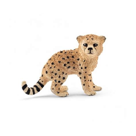 Schleich Cheetah Cub Toy Figurine