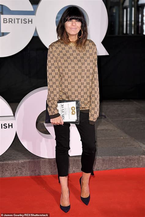 Claudia Winkleman Rocks Her Low Key Chic Look In Gucci Jumper And