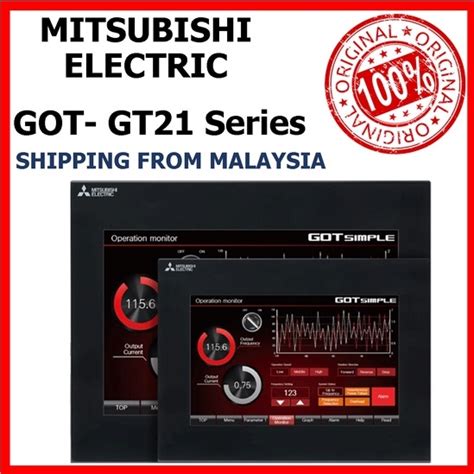 MITSUBISHI ELECTRIC GOT TOUCH SCREEN GS2110 WTBD GS2107 WTBD