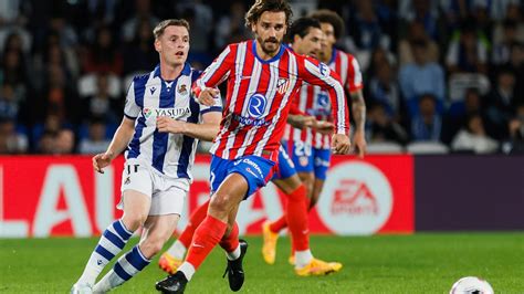 Real Sociedad Atlético de Madrid resumen y resultado Liga