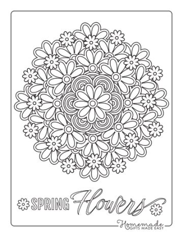 37 Free Spring Coloring Pages Updated 2024