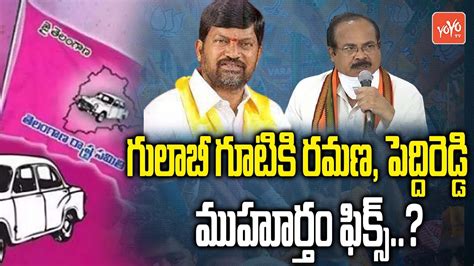 Tdp L Ramana Bjp Peddireddy Joining In Trs Party Etela Vs Cm Kcr