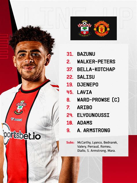 Southampton Fc On Twitter The Saints Your Saintsfc Side To Take On