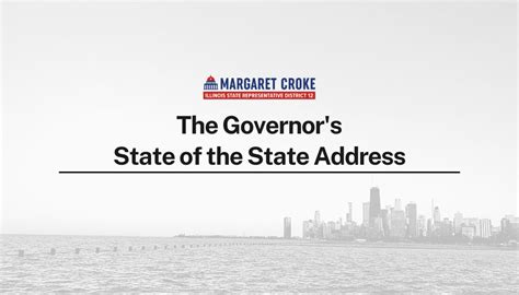 The Governor's State of the State Address - Rep Margaret Croke