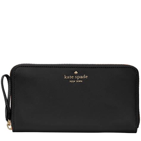 Kate Spade Chelsea Large Continental Wallet In Black Wlr00615