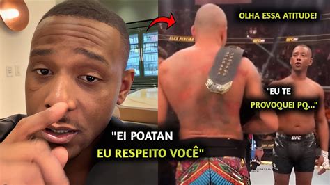 Urgente V Zou Conversa Jamahal Hill Se Rende A Alex Poatan Ap S Ser