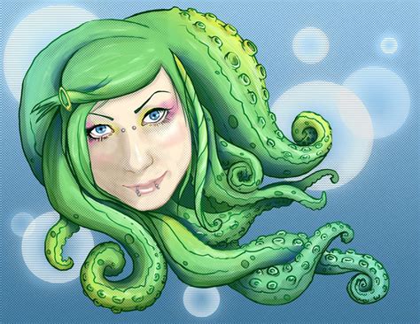 Octopus Girl By Deliriouswisdom On Deviantart