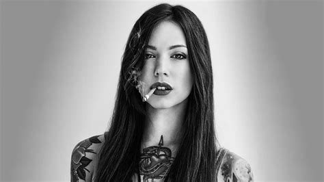 Tattoo Women Smoking Hd Wallpaper Peakpx