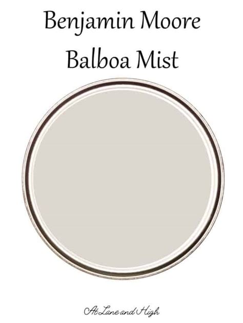 Balboa Mist By Benjamin Moore At Lane And High