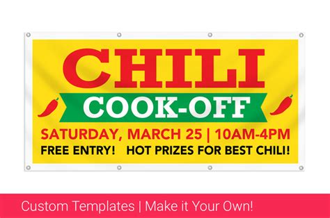 Chili Cook-Off Banners