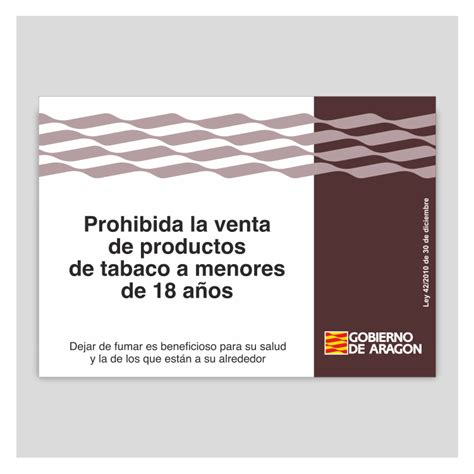 Prohibida La Venta De Productos De Tabaco A Menores Arag N