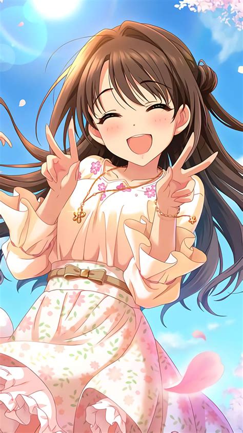 アイドルマスターシンデレラガールズ Iphone壁紙・androidスマホ壁紙画像 146 デレステ 島村卯月 アニメ壁紙ネット Pc