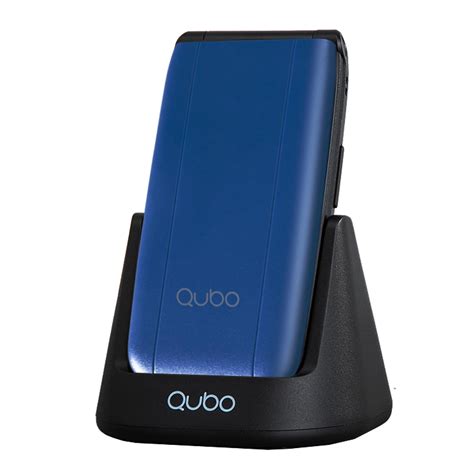 Quo Flip Phone for Seniors - GSM Cell Phone with 2.4 Display High Volume SOS Function Dual-SIM